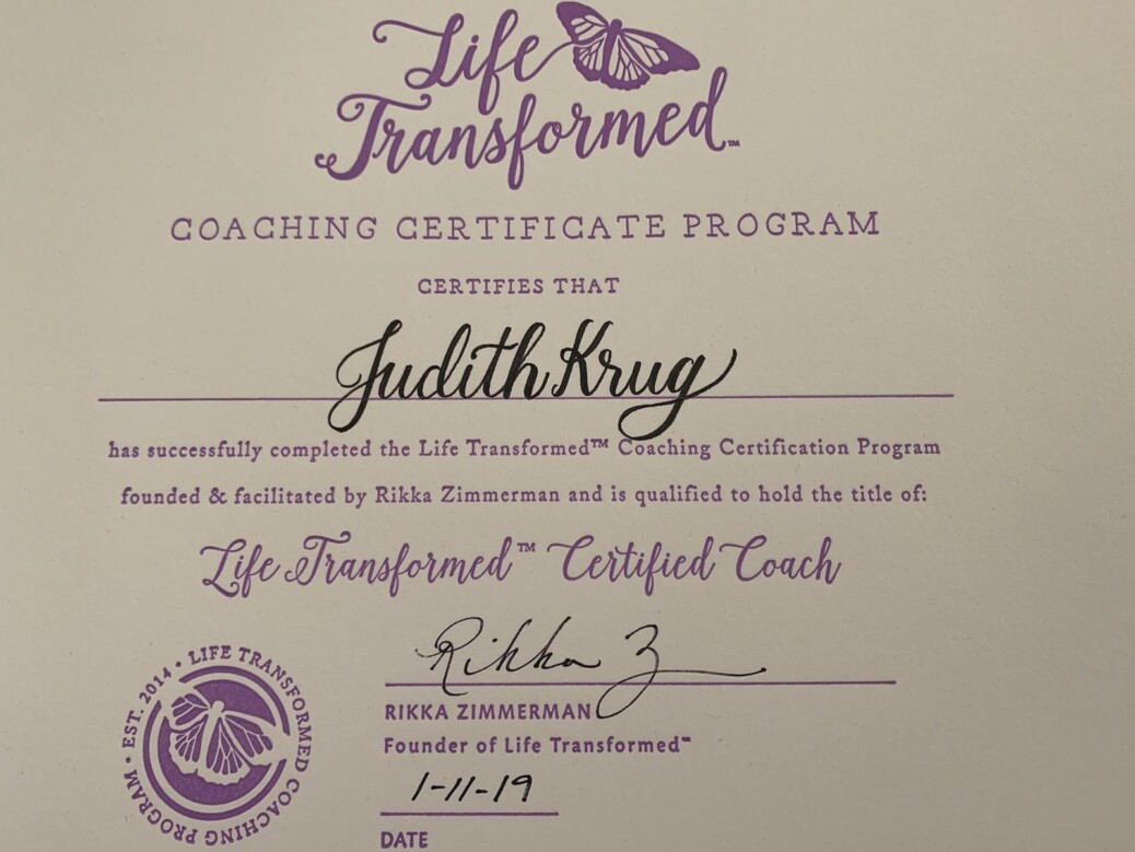 Coaching Certificate